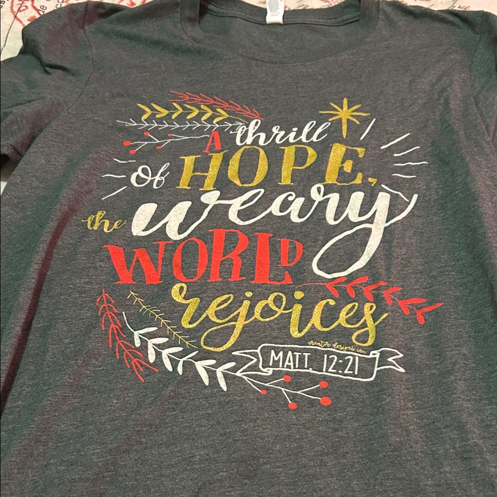Bella Canvas Charcoal Tee